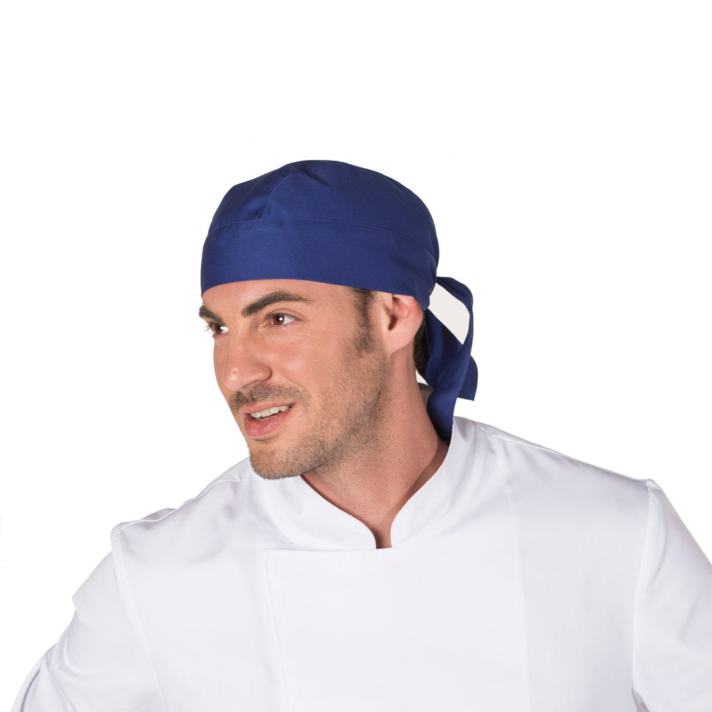 Gorro Pirata para Chef o Cocinero Unisex Azulina – dcocina