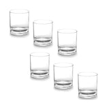 Set De 6 Vasos Para Whisky De Tritan Libre Bpa Lacor