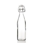 Botella de cristal para bebidas con cierre hermético 250 ml Ibili