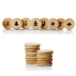 Cortador De Galletas Rellenas O Linzer Navidad Ibil