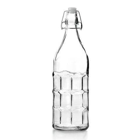 botella vintage rectangulos 1 litro Ibili